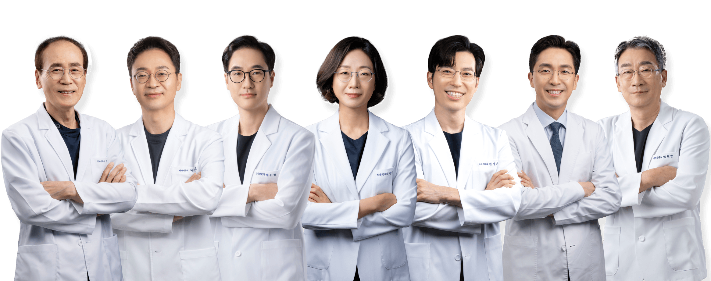 더원서울안과 의료진 단체 사진