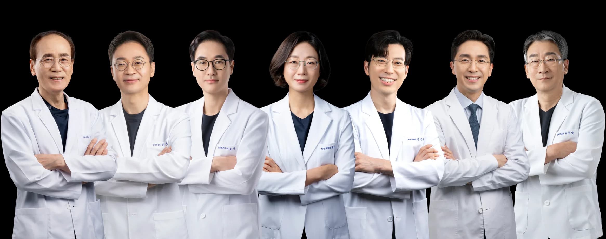 더원서울안과 의료진 단체 사진
